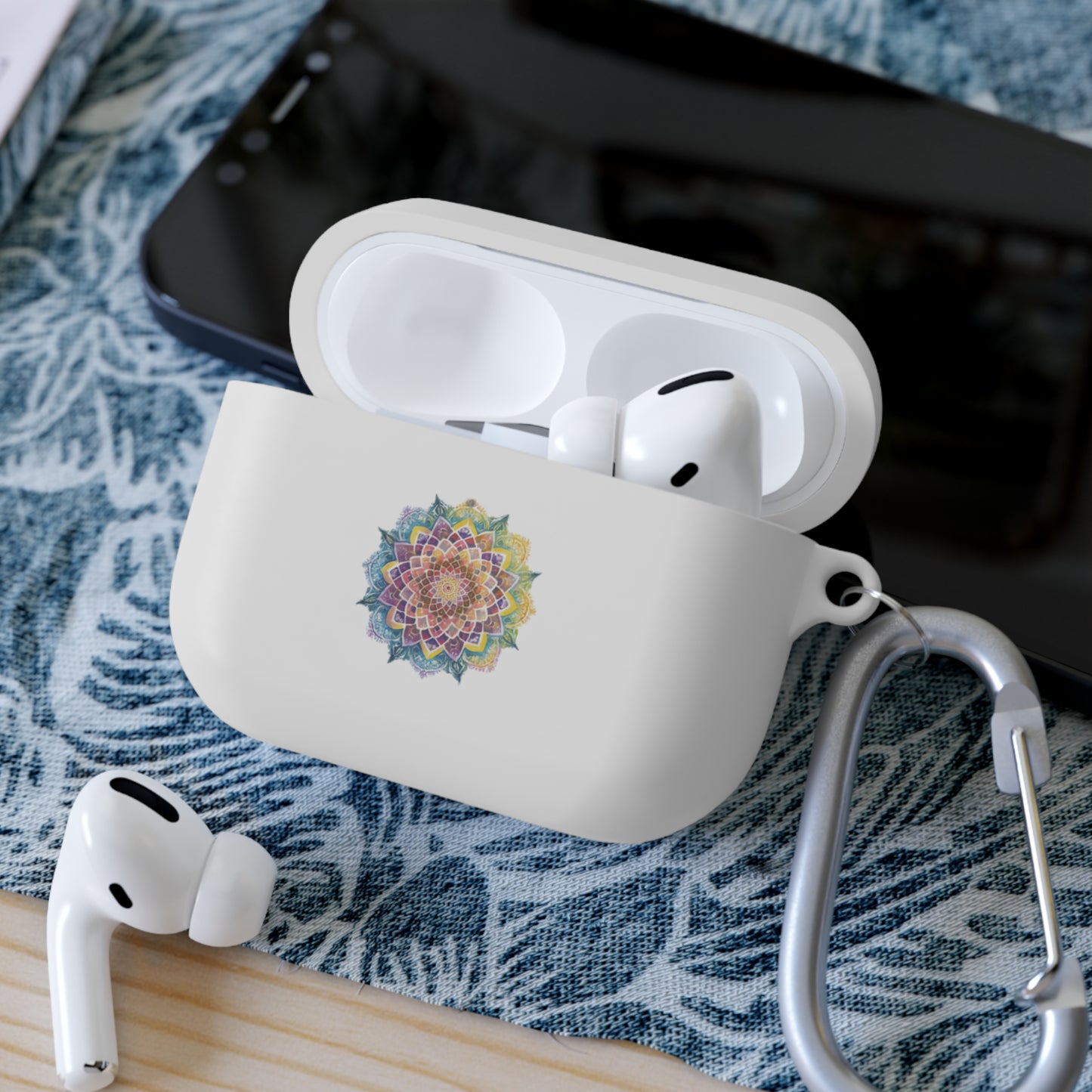 Multicolor Pastel Mandala AirPods Cover