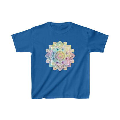 Kid's Multicolor Pastel Mandala Tee