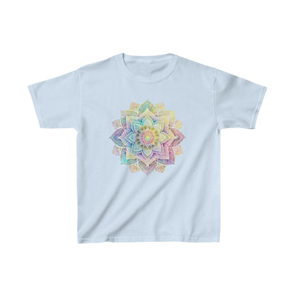 Kid's Multicolor Pastel Mandala Tee