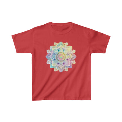 Kid's Multicolor Pastel Mandala Tee