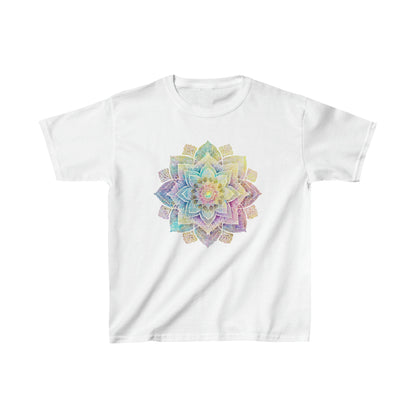 Kid's Multicolor Pastel Mandala Tee