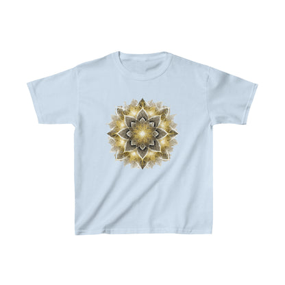 Kid's Black and Gold Mandala Tee