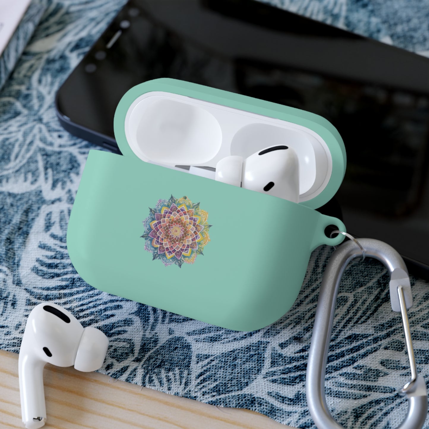 Multicolor Pastel Mandala AirPods Cover