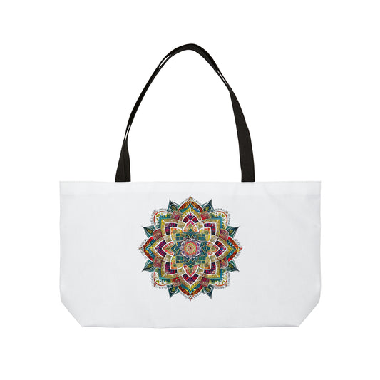 Multicolor Mandala Tote Bag