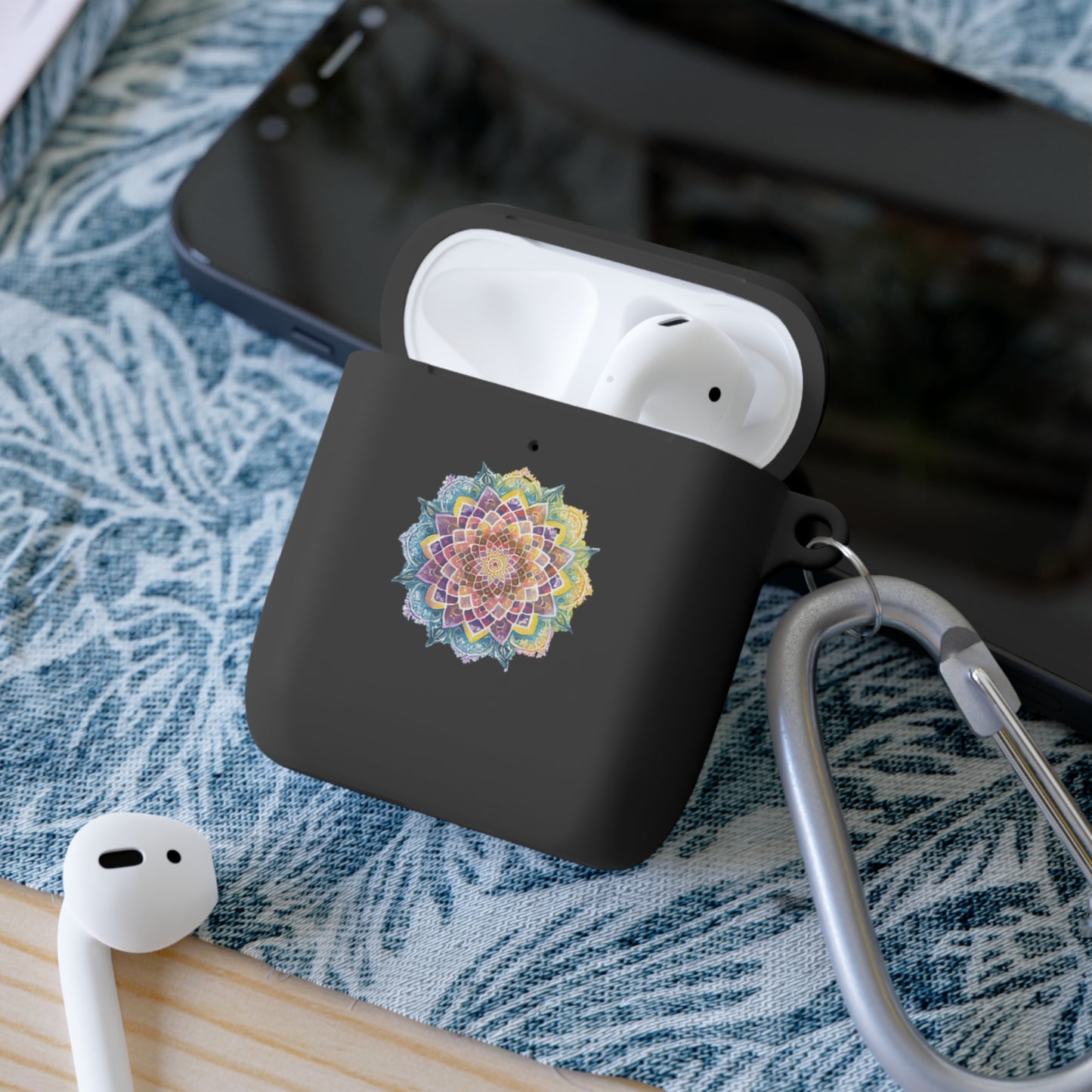 Multicolor Pastel Mandala AirPods Cover